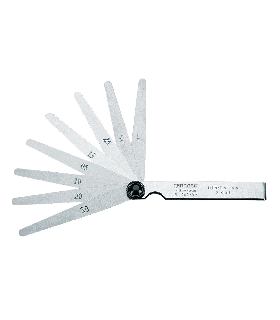 SURTIDO DE GALGAS DE FORMA ABANICO .002 - .020"" 6548250 GEDORE